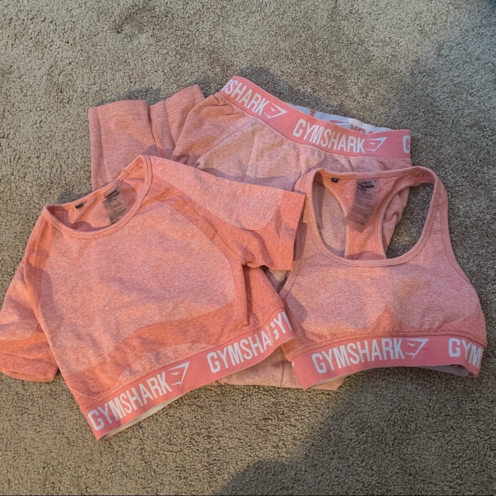 💯 Gymshark Flex Peach SET!